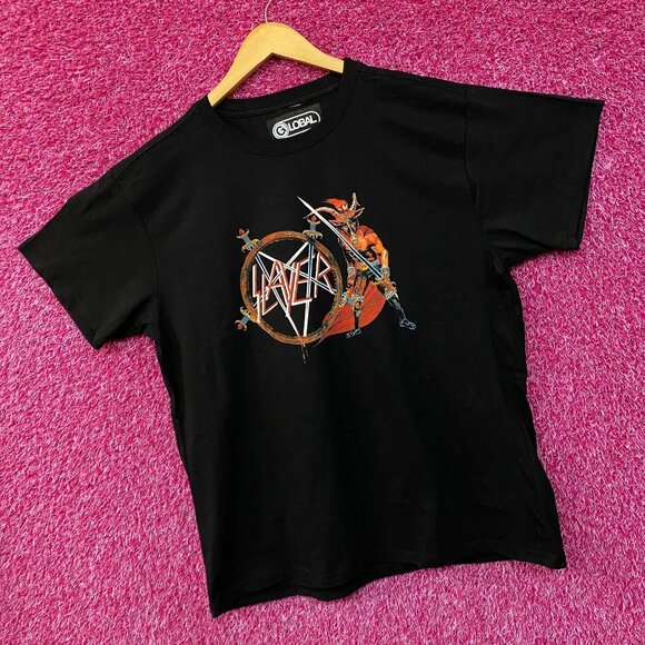 Slayer Show No Mercy Graphic Thrash Metal Band T-Shirt Large - Picture 3 of 4